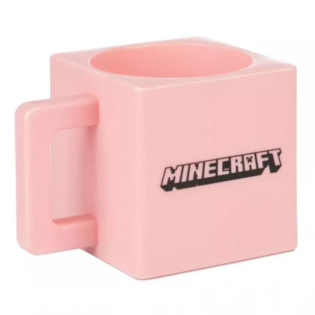 Кружка разноцветная, Поросенок, Minecraft Pig Face MultiColor (пластиковая) - 2