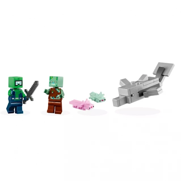 Конструктор LEGO Minecraft Дім-Аксолотль (21247) - 7