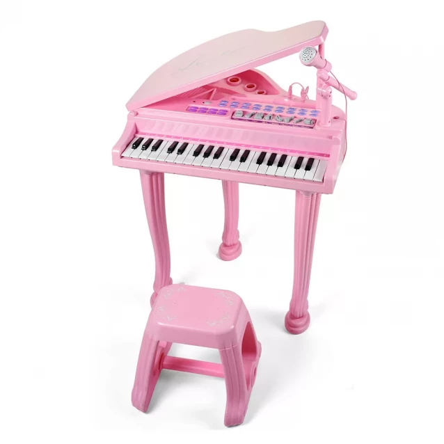 Игрушка пианино со стулом Baoli 1403 (розовый) - 1
