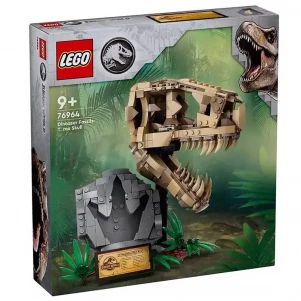 Конструктор LEGO Jurassic World Окаменелости динозавров череп тиранозавра (76964) - ЛЕГО