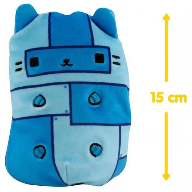Мягкая игрушка Cats Vs Pickles Котик и Огурец Блу 2 в 1 15 см (CVP2200-4) - 4