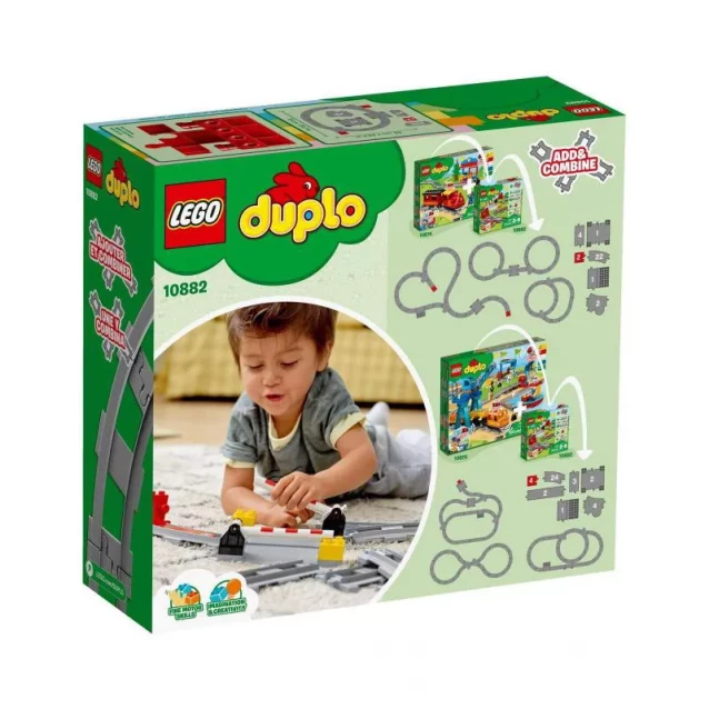 Конструктор LEGO Duplo Залізничні Колії (10882) - 2