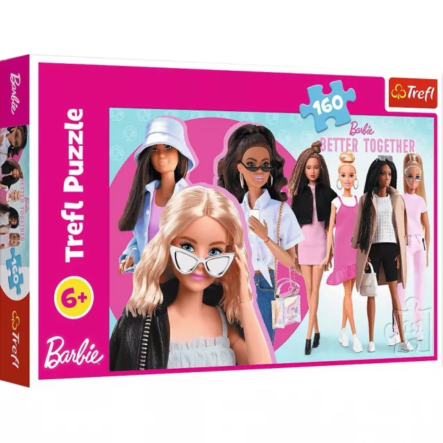 Пазли Trefl Barbie Разом краще 160 ел (15419) - 1
