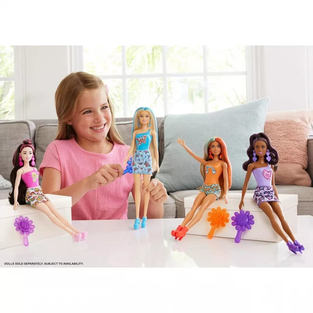Кукла-сюрприз Barbie Color Reveal Радужные и стильные (HRK06) - 6