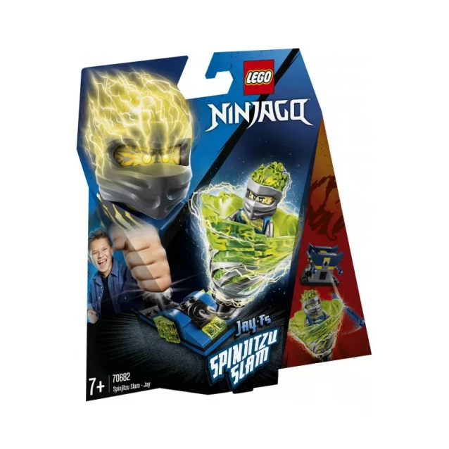 Конструктор LEGO Ninjago Удар спин-джитсу Джей (70682) - 1