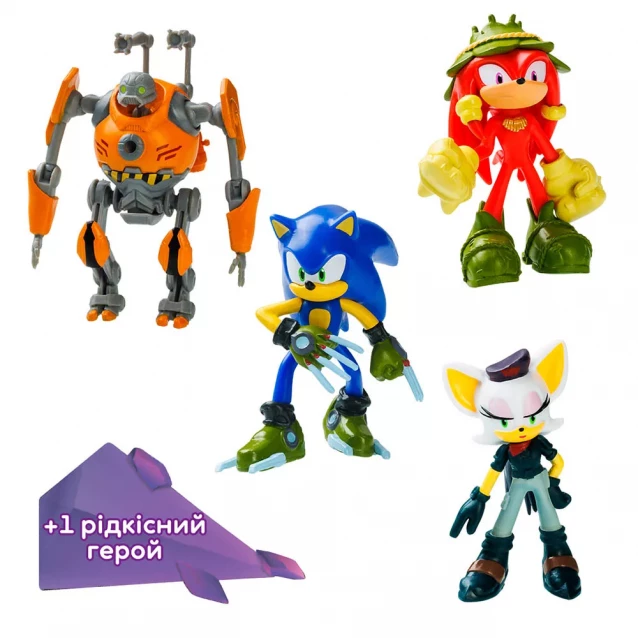 Набір фігурок Sonic Prime Пригоди Соніка 6,5 см (SON2040D) - 2