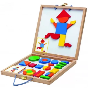 Магнитная игра Геометрические формы 42 дет. дитяча іграшка
