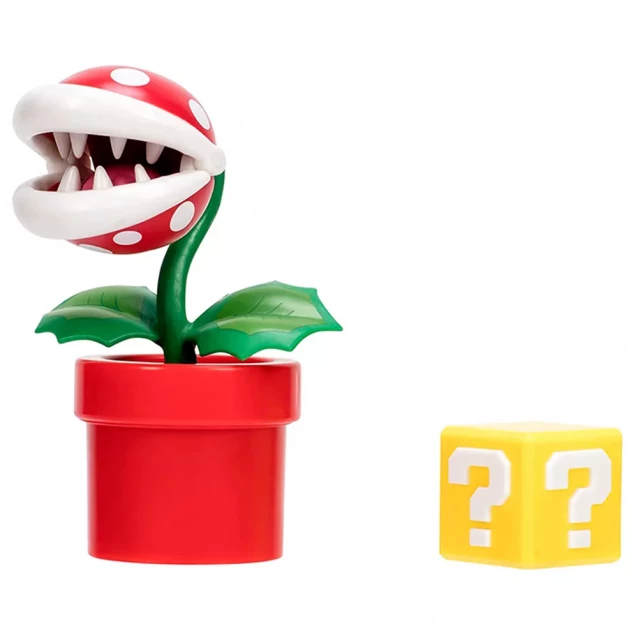 Фигурка с артикуляцией Super Mario Растение-пиранья 10 см (40825i) - 2