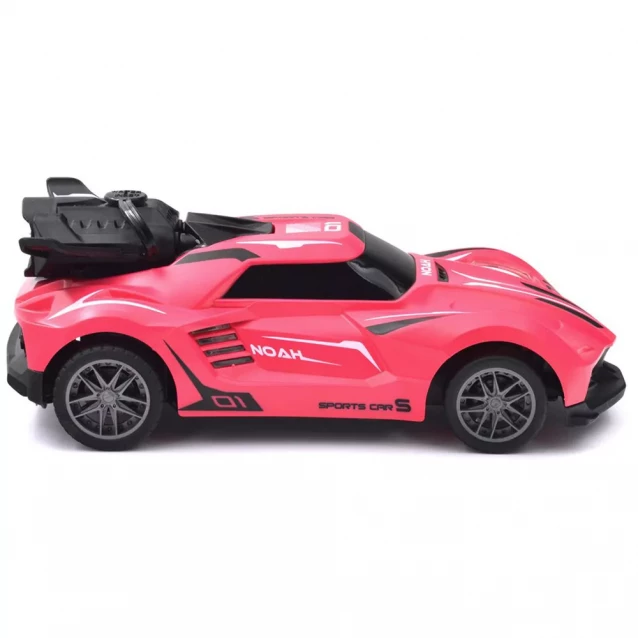 Машинка Sulong Toys Spray Car Sport 1:24 на радиоуправлении розовая (SL-354RHP) - 7