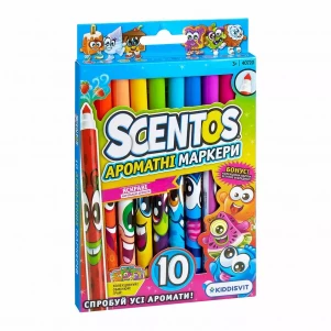 Набір ароматних маркерів для малювання - ТОНКА ЛІНІЯ (10 кольорів) дитяча іграшка