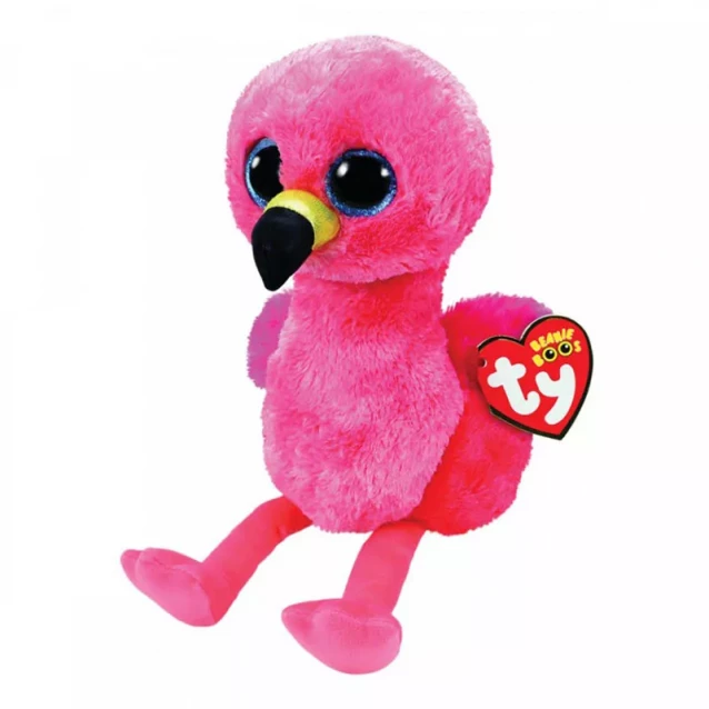Мягкая игрушка TY Beanie Boo's Фламинго Gilda 25 см (37262) - 2