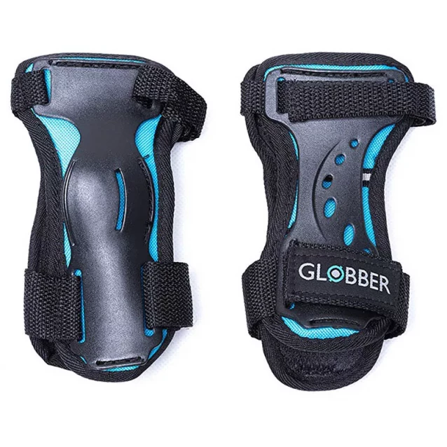 GLOBBER Комплект защитный подростковый детский, синий (для ребенка 25-50кг, XS) - 2