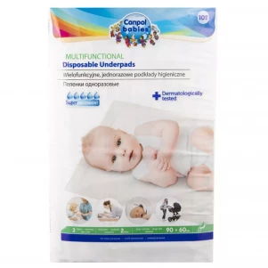 Одноразові підклади гігієнічні 10 шт. для малюків