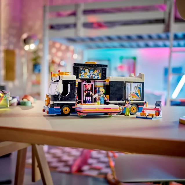 Конструктор LEGO Friends Автобус для музичного туру попзірки (42619) - 6