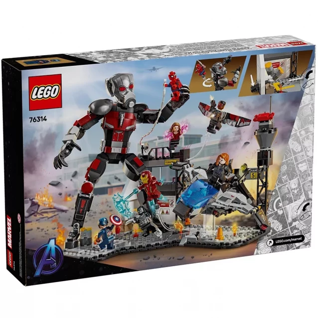 Конструктор LEGO Marvel Протистояння Пригодницька битва (76314) - 2