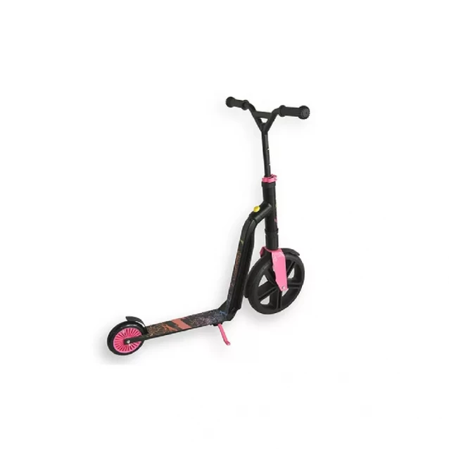 Самокат Scoot and Ride серии Highwaygangster черный/розовый/синий, от 5 лет, макс 100кг - 3