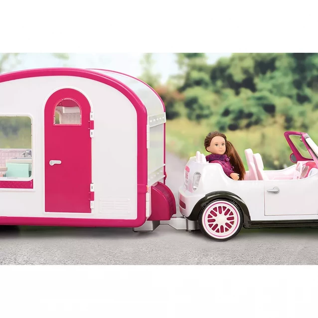 Транспорт для кукол Кемпер розовый LO37011Z - 4