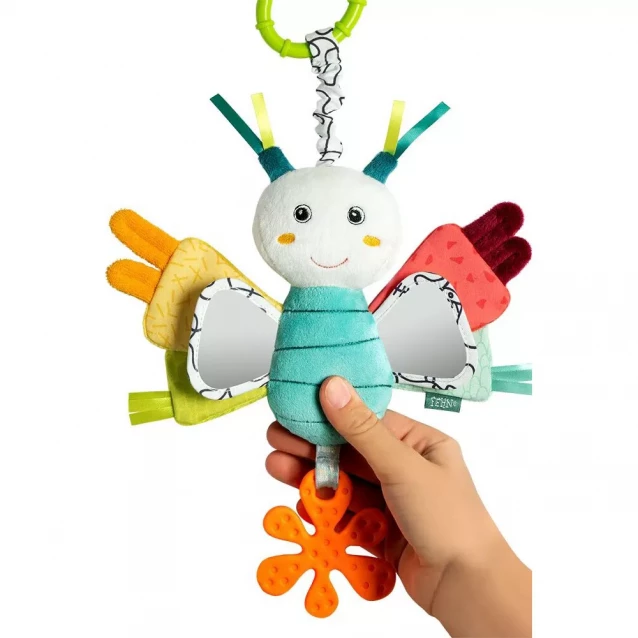 М'яка іграшка-підвіска Baby Fehn Метелик (517) - 2