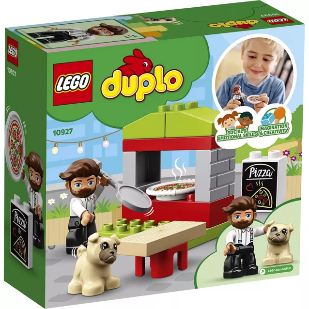 Конструктор LEGO Duplo Конструктор Ятка З Піцою (10927) - 6