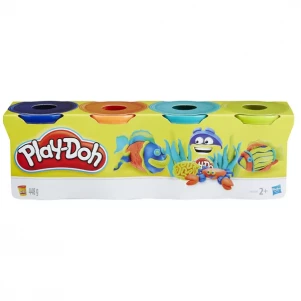 Набір пластиліну Hasbro Play-Doh 4 баночки (B5517) дитяча іграшка
