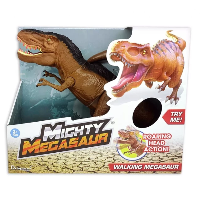 Могучий Мегазавр. T-rex рычащий интерактивный - 4