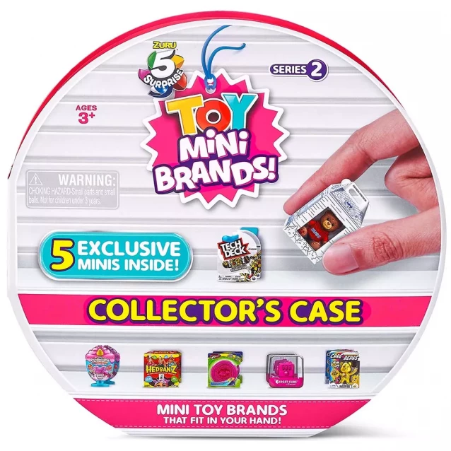 Набір-сюрприз Mini Brands Toy Дисплей з 5 фігурками Серія 2 (77218) - 1