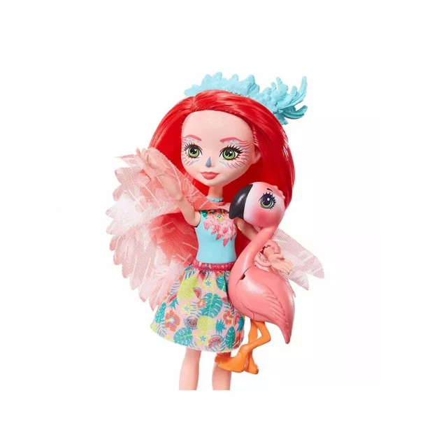 Mattel ENCHANTIMALS лялька Enchantimals Фламінго Фенсі - 3