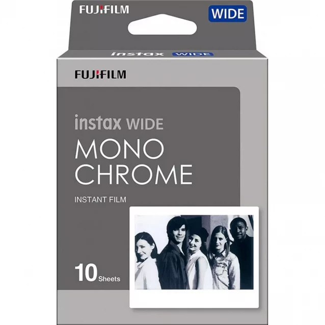 Кассеты FUJIFILM Instax Wide Monochrome WW 1 (70100139612) - 2