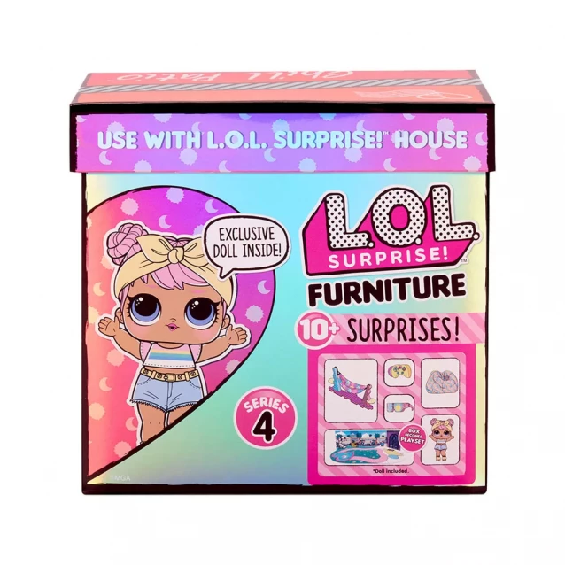 Кукла L.O.L. SURPRISE! серии Furniture - Леди-Релакс На Видпочику (572633) - 1