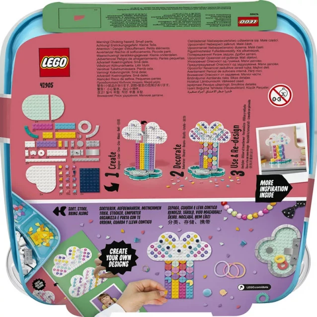Конструктор LEGO Dots Подставка для бижутерии «Радуга» (41905) - 3