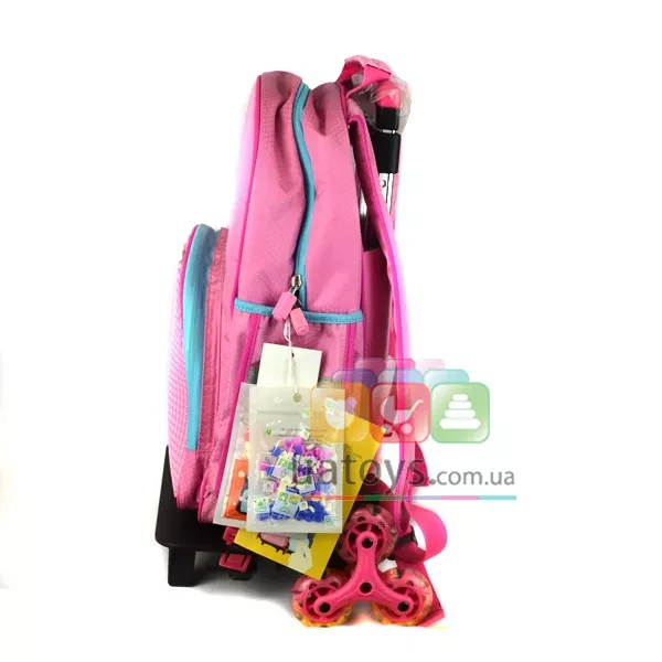 Рюкзак Upixel Rolling Backpack рожевий (WY-A024B) - 6