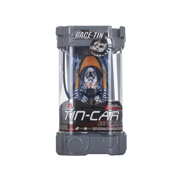 Car R/C RACE TIN Car in a Box with Radio Control, BLUE (YW253102) - 4