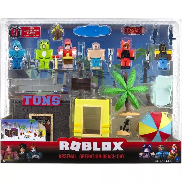 Игровой набор Roblox Deluxe Playset Arsenal Operation Beach Day (ROB0660) - 2