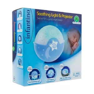 INFANTINO Світильник Спокійні сни, блакитний, 004627I для малюків