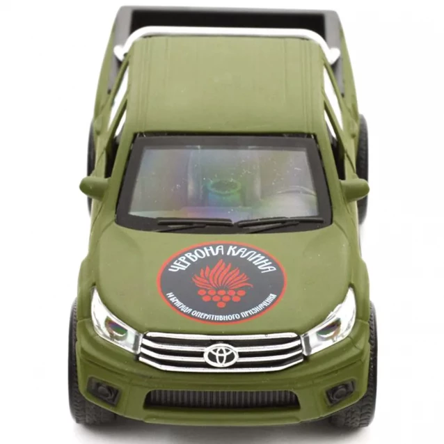Автомодель TechnoDrive Шеврони Героїв Toyota Hilux Червона Калина (KM6119) - 8