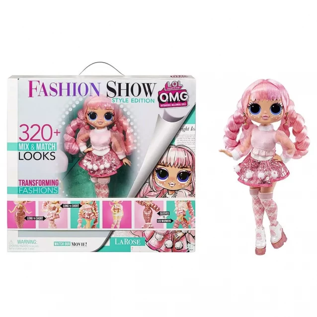 Лялька L.O.L. Surprise! серії «O.M.G. Fashion show» - Стильна Ла Роуз (584322) - 1