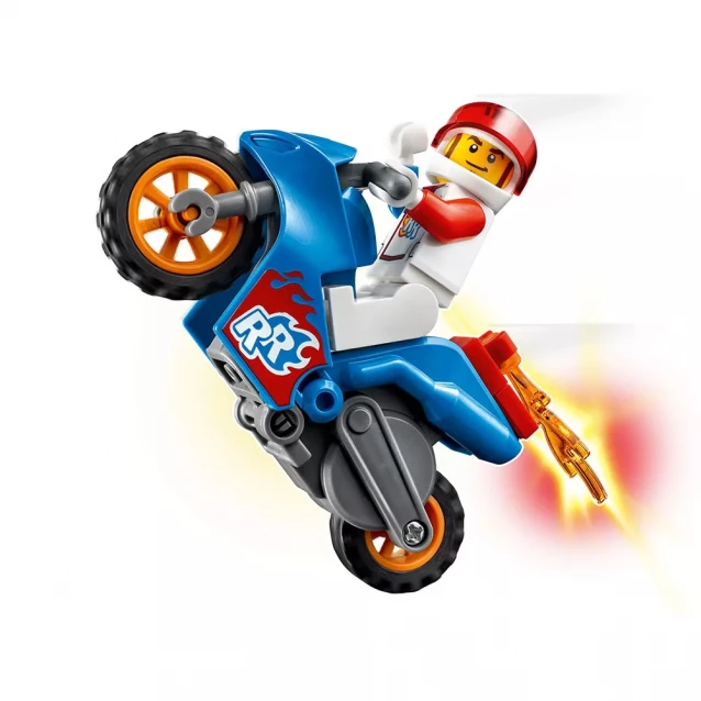 Конструктор LEGO CITY STUNTZ Каскадерський мотоцикл-ракета (60298) - 3