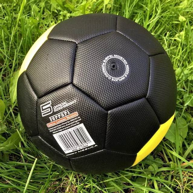 Мяч футбольный г. 2, желто-черный - 3