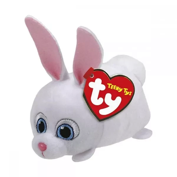 Дитяча іграшка м’яконабивна Teeny Ty's 42193 Кролик СНІЖОК - 1