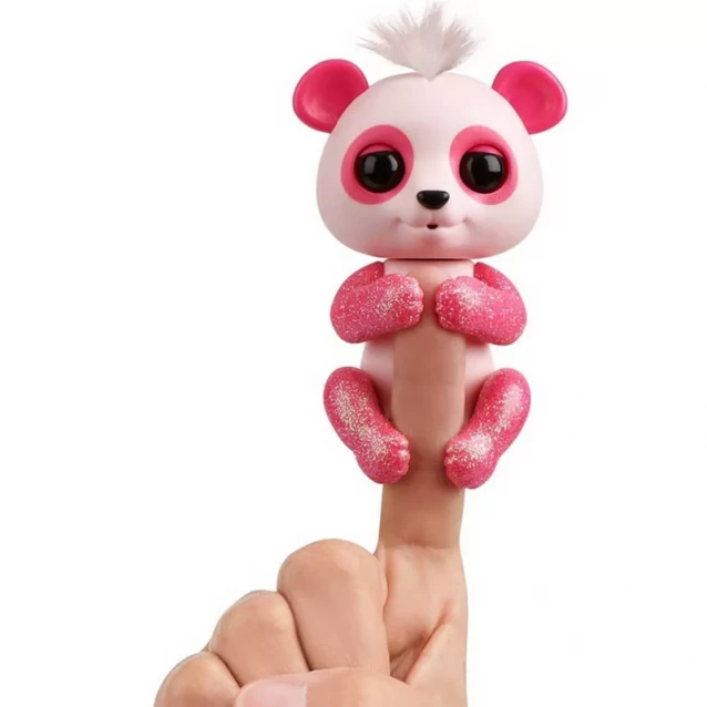 Fingerlings Інтерактивна ручна панда рожева - 4