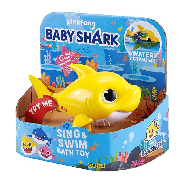 Игрушка для ванны PETS & ROBO ALIVE серии "Junior" - Baby Shark (25282Y) - 2