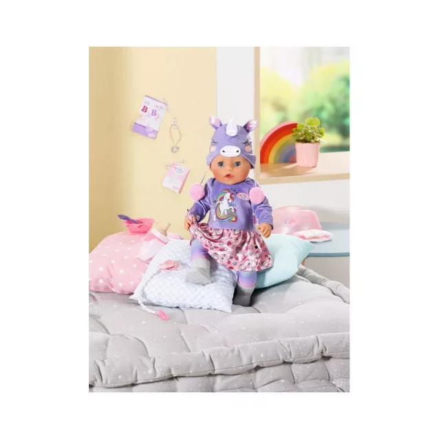 ZAPF Лялька BABY BORN серії "Ніжні обійми" - МИЛИЙ ЄДИНОРІГ (43 cm, з аксесуарами) - 2