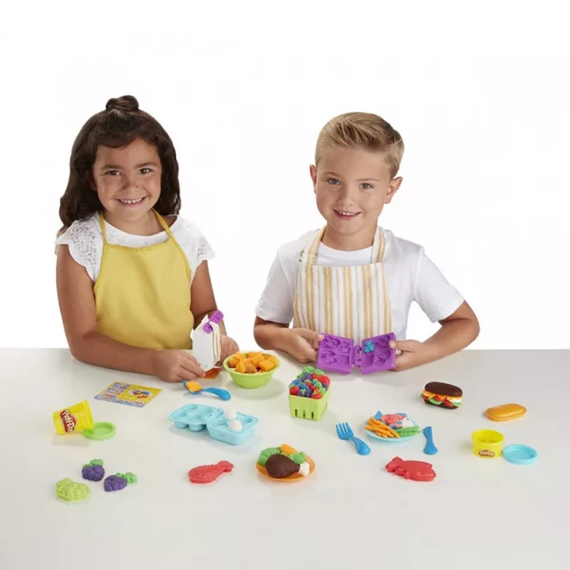 HASBRO Play-Doh Гральний набір Готуємо обід - 8