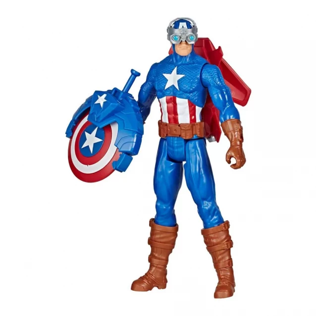 Фигурка Avengers Капитан Америка с аксессуарами (E7374) - 1