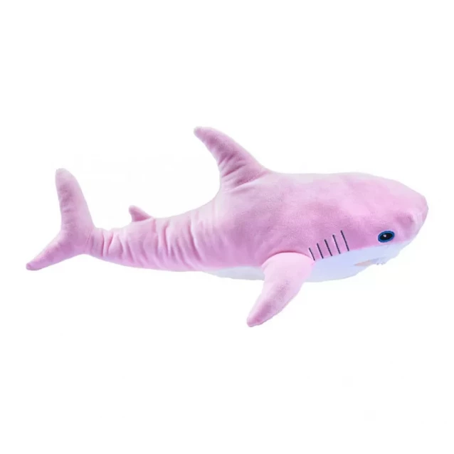 FANCY Игрушка мягконабивная "Акула" розовая 49 см - 4