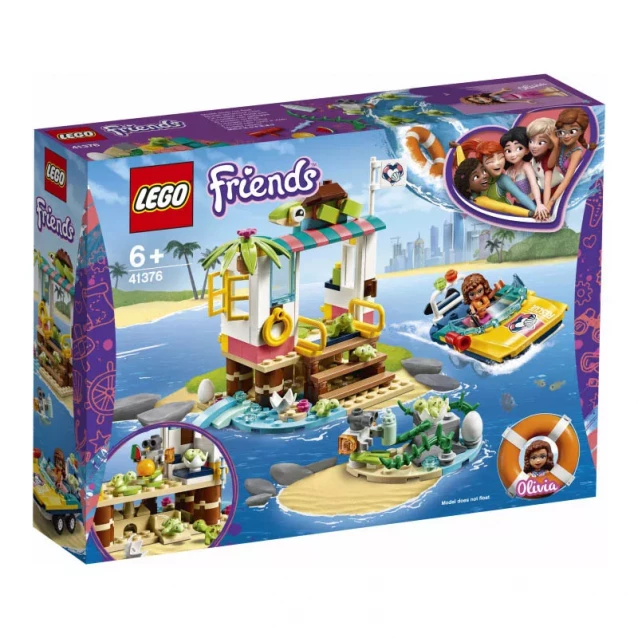 Конструктор LEGO Friends Миссия По Спасению Черепах (41376) - 1