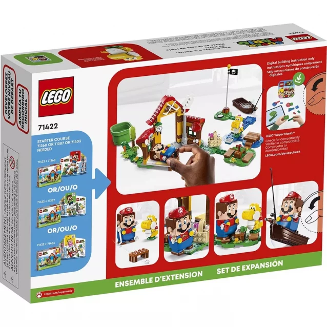 Конструктор LEGO Super Mario Пікнік у будинку Маріо (71422) - 2