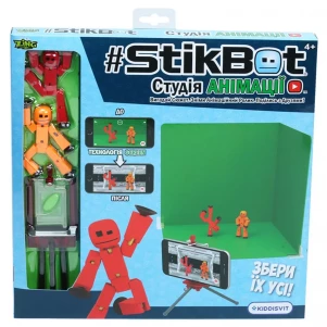 Ігровий набір для анімаційної творчості StikBot Студія анімаціі (TST617_UAKD) дитяча іграшка