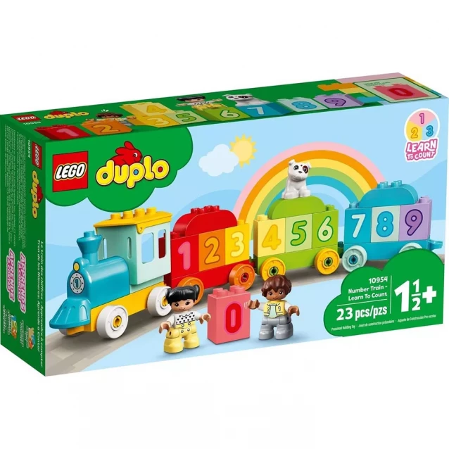 Конструктор LEGO Duplo Поезд с цифрами - учимся считать (10954) - 1