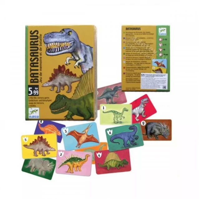 Настільна гра DJECO Динозаври (DJ05136) - 2
